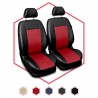 Uniwersalne pokrowce samochodowe przód 1+1 Comfort czerwone