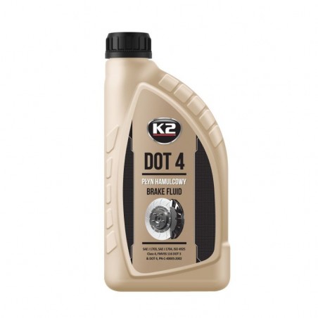 K2 Płyn hamulcowy DOT-4 1L