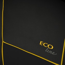 Uniwersalne pokrowce samochodowe Eco Line BUS 1+1 żółte