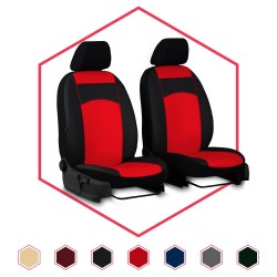 Uniwersalne pokrowce samochodowe Standard BUS 1+1 czerwone