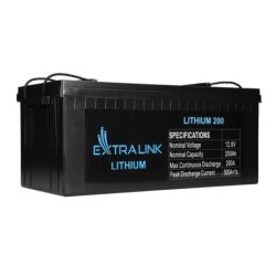 Akumulator bezobsługowy Extralink LiFePO4 200Ah