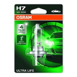 OSRAM Żarówka Samochodowa Halogenowa H7 Ultra Life 55W 12V